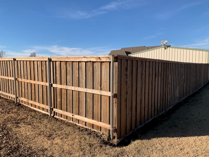 Fence cleaning and staining in tuttle ok