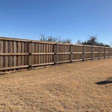 Fence Cleaning and Staining in Tuttle, OK 3