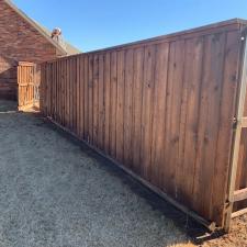 Fence Cleaning and Staining in Tuttle, OK 6