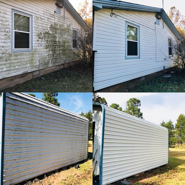House siding washing and driveway cleaning in oklahoma city ok
